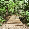 Bridge on path to Kaw Lake