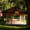 One of the River View Pavilions