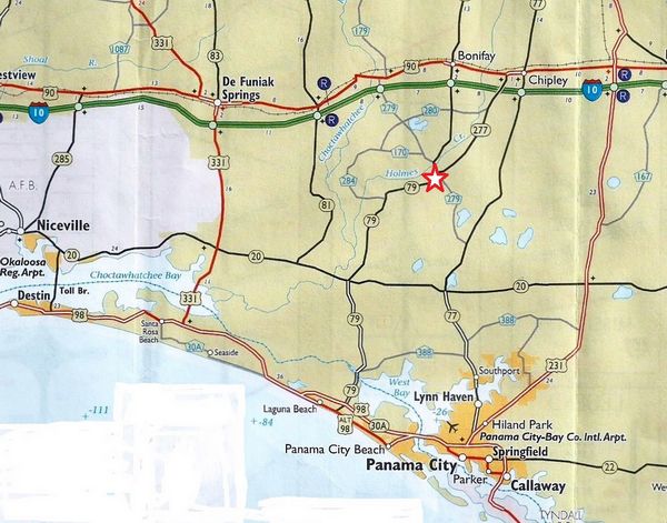 Map of Billboard Location