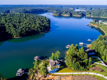 Photo of Lake View Lot for Your Mobile Home on Lake Lewis Smith AL