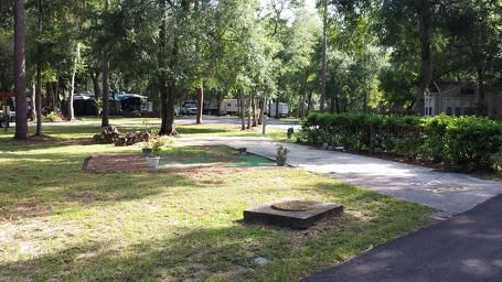 Front View of RV Lot for Sale
