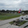 across st. at storage lot