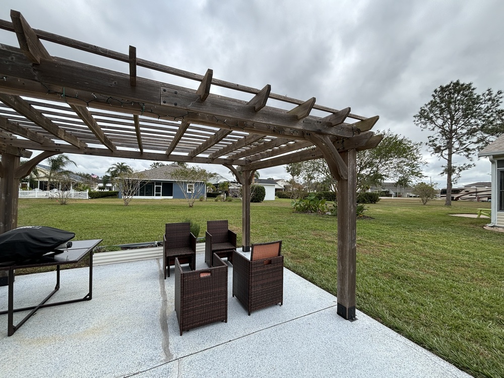Gazebo on Lot