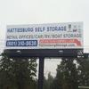 Billboard for Rent: Hattiesburg Self Storage, Hattiesburg, MS