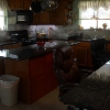 looking at kitchen