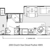 RV for Sale: 2003 DUTCHSTAR 4005