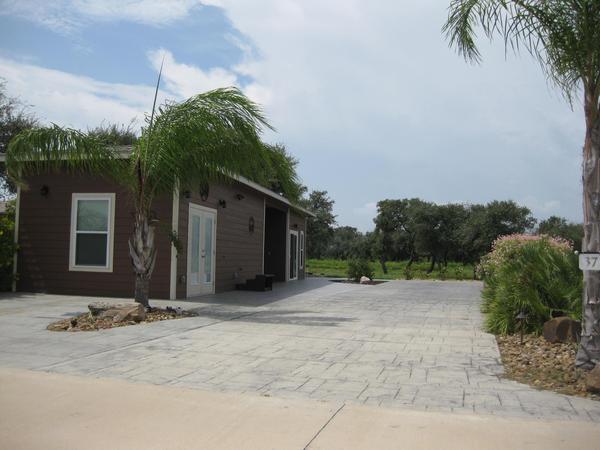 "Casita" custom built on site adjacent to RV pad
