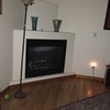 Photo of living room fireplace