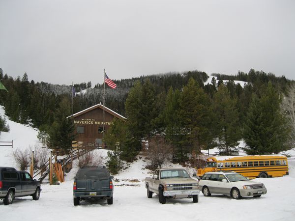 Maverick Ski Resort only a mile from the park!!!!