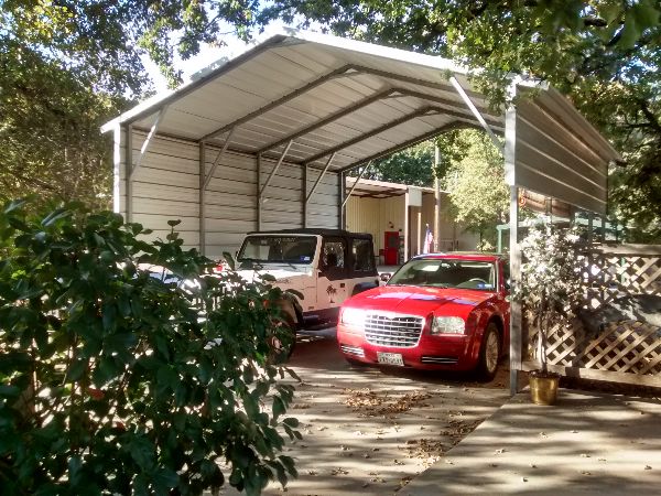 2nd RV cover or Carport . Has full hookups too.