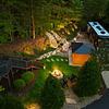 RV Lot for Sale: CLASS A ONLY | Apple Valley Farms | Lake Lure NC | BEST VALUE Deeded Lot in Southeast | No Right Neighbor | West-Facing Sunset Views | 2-Story Deck | 20-Ft Waterfall | Oversized Pavilion Furnished + 80" Screen | Pontoon Ownership | Rumbling Bald Amenities, Lake Lure, NC