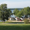 The view from the hill.