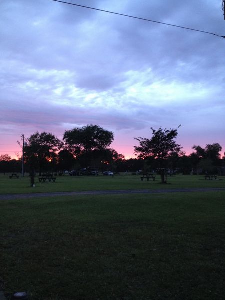 Campground Sunset