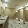 Men's bathroom.