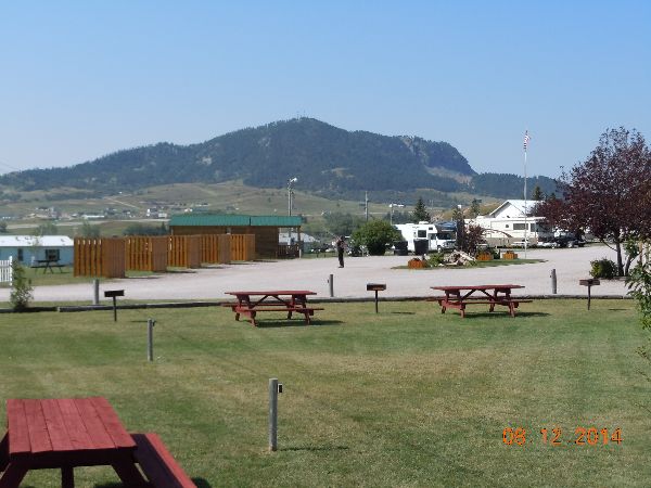 group tenting area