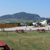group tenting area