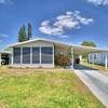 Mobile Home for Sale: Lot 59- Move-In Ready 2/2 In Active Rural 55+ Park, Lake Wales, FL