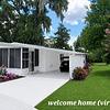 Mobile Home for Sale: Very Large Double Wide, 2 Bedroom, 2 Bath, Community Has 3 Pools, Brooksville, FL