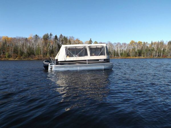boating on Skill Lake