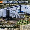 RV for Sale: 2022 CHEROKEE ARCTIC WOLF 3770 SUITE