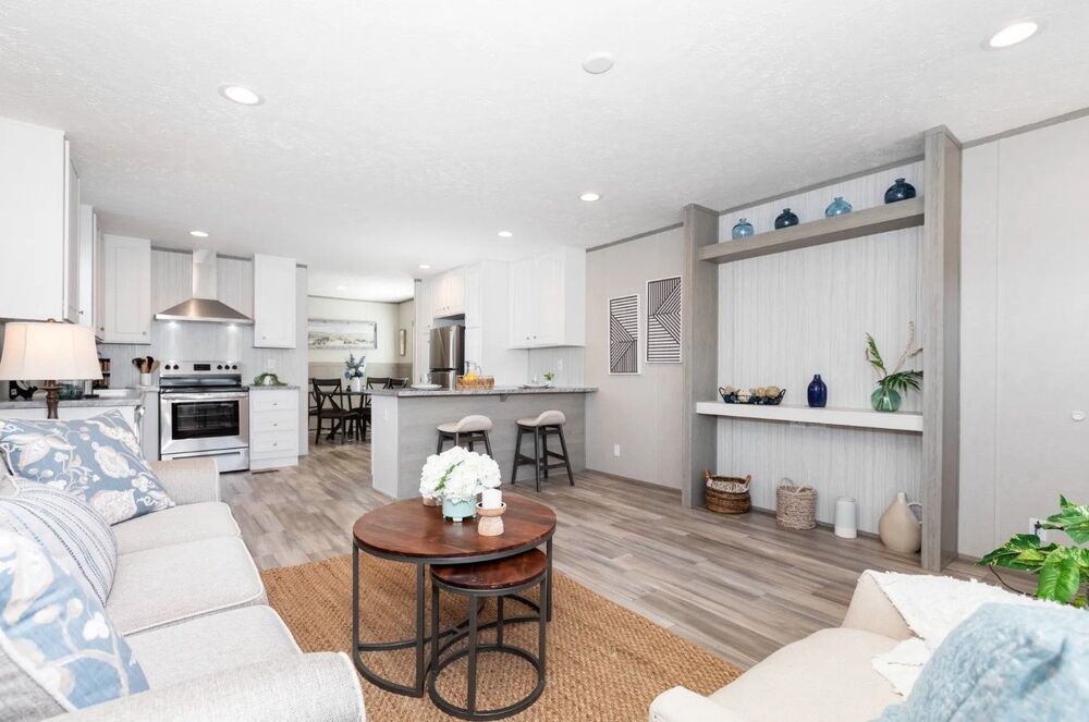 Living Room & Kitchen