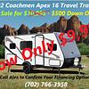 RV for Sale: 2022 Apex 16