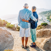 couple at scenic beach california