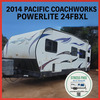 RV for Sale: 2014 POWERLITE 24 FBXL