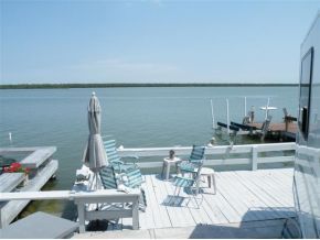 Dock in front of site
