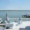 Dock in front of site