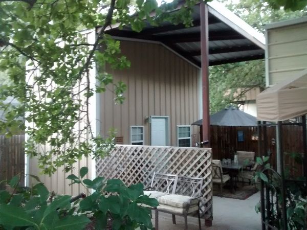Cabin outside view