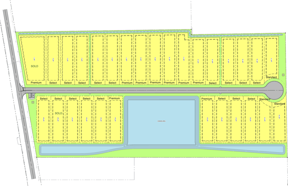 Our Town RV Estates site plan