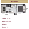 RV for Sale: 2021 SPRINGDALE 202QBWE
