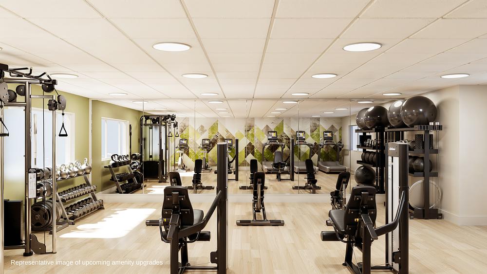 Fitness Room 2 Rendering The Reserve At Lost Dutchman