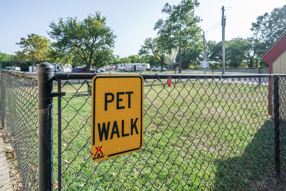 Pet park.