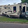 RV for Sale: 2016 ALFA GOLD 3905SH MOTORCYCLE GARAGE