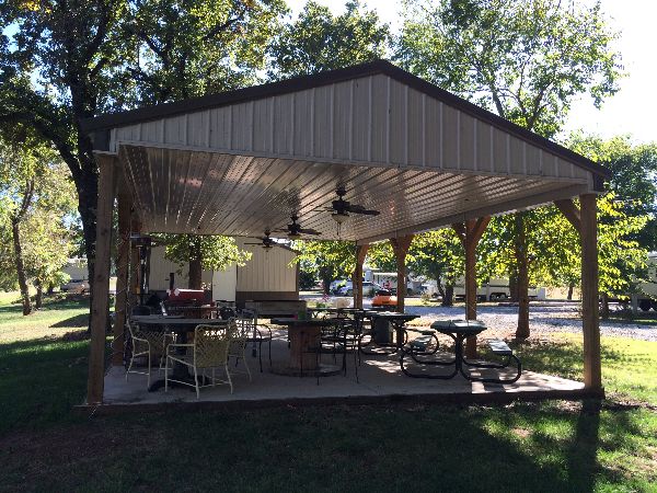 Pavilion at Sandbur Rv Park
