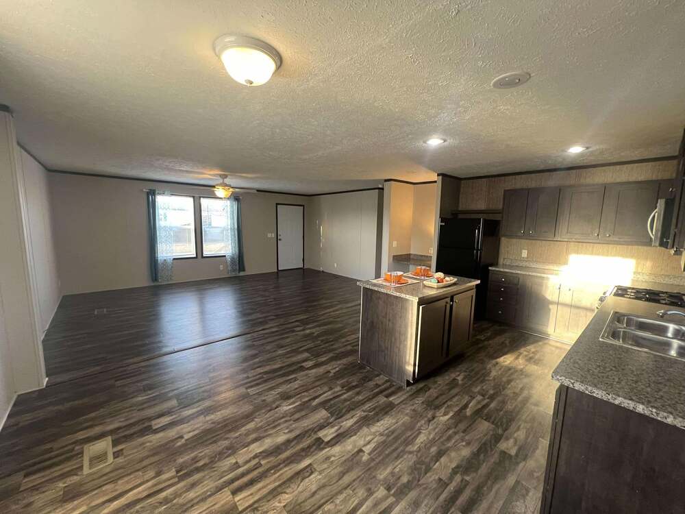 Dining room into Living room