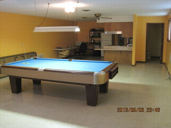 Rec Room and Kitchen