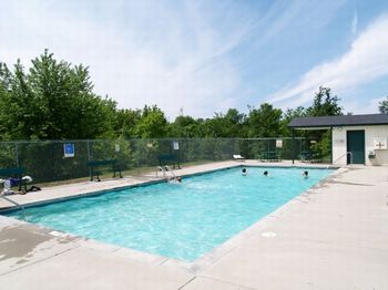 Relax in the in ground pool