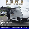 RV for Sale: 2025 PALOMINO PUMA 12FBCE