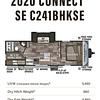 RV for Sale: 2020 CONNECT C241BHKSE