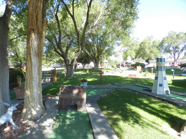 A Look Across the Miniature Golf Links