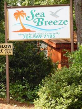 Sea Breeze Sign
