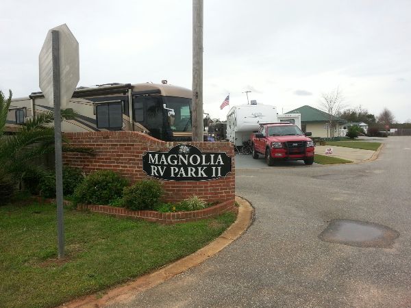 Photo of RV Park Entrance
