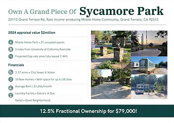 Photo of Sycamore Park Fractional Ownership