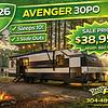 RV for Sale: 2026 AVENGER 30PO