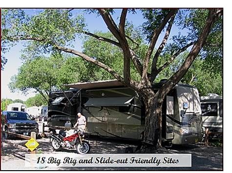 18 Big Rig and Slide-out Friendly Sites