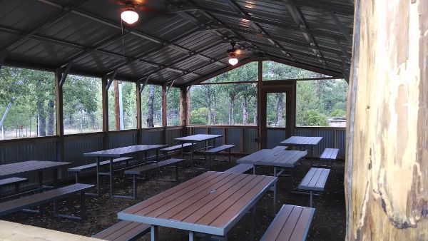 Lassen RV Resort covered group area