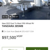 RV for Sale: 2022 TANDARA 385MB